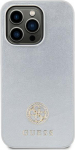 Guess Strass Metal Logo Back Case for Apple iPhone 15 Plus
