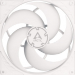 Arctic Cooling ARCTIC P14 with PWM PST Pressure-Optimised Fan, 4-pin, 140mm, White