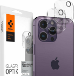 Spigen Spigen Glass tR Optik 2 Pack, crystal clear - iPhone 15 Pro/15 Pro Max/iPhone 14 Pro/14 Pro Max