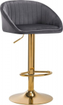 Activeshop BAR STOOLS QS-B16G GREY VELVET