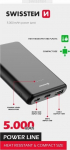 Swissten Line Power Power Bank USB / USB-C / Micro USB / 10W / 5000 mAh