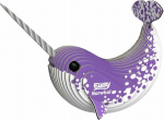 Fat Brain Toy Co. Fat Brain Toys Eugy the Narwhal. Eko Układanka 3D
