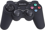 Wired gamepad Defender GAME RACER, mode turbo, vibration effect, USB/PS2/PS3