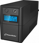 PowerWalker VI 850 SHL IEC UPS 850VA/480W, Line-Interactive UPS with 4x