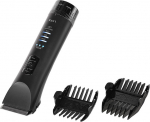 Lafe MasterTrim - Cordless hair and beard trimmer | Blades: ceramic | Smooth cutting height adjustment | Battery: 1800 mAh | 2 overlay - 4 haircut length