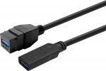 Vivolink Keystone Black USB3.0, A-Female to USB3.0 A-Male
