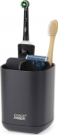 Joseph Joseph EasyStore Matt Black Toothbrush Holder