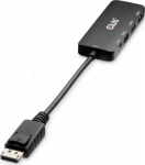 Club3D Club 3D Videoadapter 14cm Sort