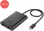 I-TEC USB-C 4K DUAL HDMI ADPTR, 2XHDMI 3840X2160PX. TB3 COMP
