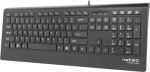 Natec Genesis Natec Keyboard, Barracuda, US Layout, Slim | Natec | Keyboard | Barracuda | Standard | Wired | US | Black | 529 g