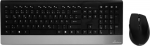 MediaRange Highline wireless keyboard incl. Mouse Black