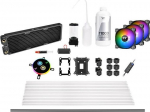 Thermaltake Water cooling - Pacific C360 LCS ARGB (120mm3, copper, Hard Tube)