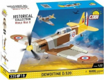 Cobi COBI 5734 Historical Collection WWII French Dewoitine fighter plane D.520 335 Pad