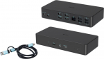i-tec USB 3.0 / USB-C / Thunderbolt 2x 4K Professional Dock Gen 2 2x DP 2x HDMI LAN Audio 2x USB-C 10Gbps 5x USB-A 2x10Gbps + 3x 5Gbps Power Delivery 100W - Docking Station