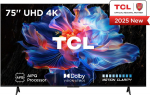 TCL-Digital TV Set|TCL|75 "|4K Ultra HD|3840 x 2160 pixels|Flat|16:9|DLED|75V6C