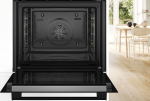 BOS BOSCH Serie 2 HBA571BB4 oven 71 L 3600 W Black + BOSCH HEZ538000 guide rail