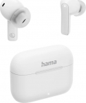 Hama Passion Clear II, True Wireless Stereo (TWS), Calls/Music, 20 - 20000 Hz, 50 g, Kopfh&ouml;rer, Wei&szlig;