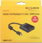DELOCK Displayport Adapter mini DP -> HDMI St/Bu 4K a