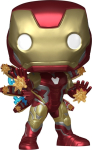 Funko Pop! Marvel: The Infinity Saga Avengers End Game - Iron Man (Glows in The Dark) #1555 Bobble-Head Vinyl Figure