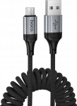 Kabel USB Hoco Kabel USB A do Micro USB Hoco 2.4A 1.5 m X121 czarny