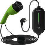 Qoltec Mobile charger for electric car EV z control 2w1 Typ2 | 3.5kW | 230V | LCD | LED | 5m