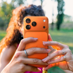 Spigen Optik Pro XL GLAS.TR &rdquo;EZ FIT&rdquo; Camera Protector do Apple iPhone 17 Pro orange