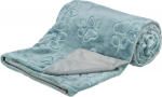 Monroe Barry, blanket, for dog and cat, soft plush, blue-gray 150 &times; 100 cm