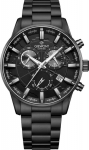 Giewont Men's Chronograph Sapphire Watch GW4580-B1 / black