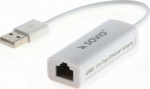 Network Card Savio USB on RJ45 White (cl-24)