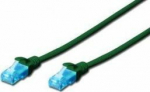 Digitus Patch cord U/UTP kat.5e PVC 1m zielony (DK-1512-010/G)