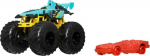 Mattel Monster: Trucks Vehicle With Small Car &ndash; Hw Mt Die-Cast & Truck 12 (JJT63)