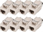 DIGITUS CAT 8.1 Keystone Module, geschirmt, 8 Stk
