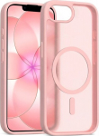 Crong Crong Hybrid Matte Magnetic - Case MagSafe iPhone 17e / 16e (pink)