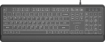 KEYBOARD MULTIMEDIA USB ENG/BLACK KB-UML-04 GEMBIRD