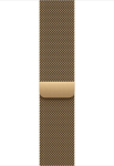 Apple Milanese bracelet in the color of vivid gold for the case 46 mm - size M/L