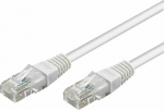 Wentronic Patch Cable | 68637 CAT 6 U/UTP | PVC AWG 24/7 | Cable length: 5 m | White