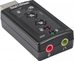InLine USB Audio Sound card - with virtual 7.1 Surround Sound
