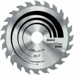 BOS Bosch Optiline saw blade Wood 184x30mm 24 in order to 2608640610