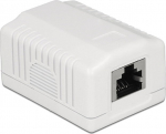 Delock Network Wall Outlet 1 Port Cat.6A LSA