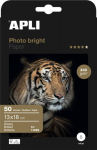 Fotopaber APLI 13x18cm Photo Bright 240g, 50 lehte pakis