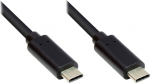 Alcasa Good Connections USB 3.1 (Gen.1) Kabel USB-C schwarz 0.5m
