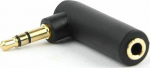 Adapter AV Gembird Jack 3.5mm - Jack 3.5mm czarny (A-3.5M-3.5FL)