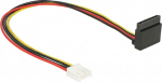 DELOCK Kabel Power Floppy 4Pin Bu > SATA 15Pin Bu 0.30m