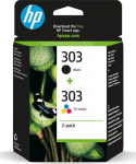 HP 303 INK CARTRIDGE, COMBO 2-PACK
