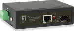 LevelOne Media Converter RJ45->SFP GE PoE/Industrial