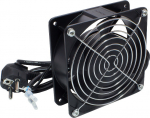 Alcasa Good Connections GC-N0102 - Cooling fan - Schwarz - Metall - 1 L&uuml;fter - 1.8 m - AC