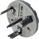 wolfcraft GmbH 5985000, Drill, Circle cutter drill bit, Right hand rotation, Plasterboard, Plywood, Softwood, Panel, 8.5 mm, 3 cm