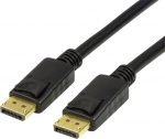 Logilink DisplayPort cable 1.4 DP->DP M/M 8K/60Hz 3m schwarz