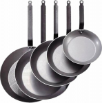 De Buyer Carbone Plus Lyonnaise Frying Pan, 20cm