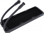 Alphacool NexXxos ST30 - Radiator block - Cooper - Stahl - Schwarz - 1/4 Zoll - 60 &deg;C - 0.8 bar